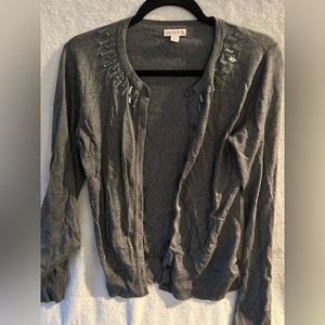 Merona gray cardigan